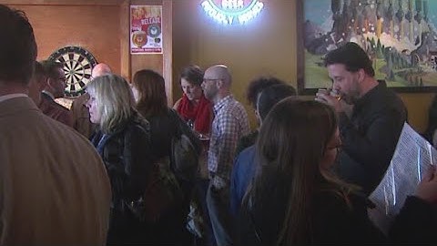 Supporters for the Red Line project in Indianapolis