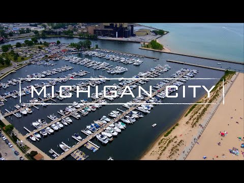 Michigan City, Indiana | 4K Drone Footage