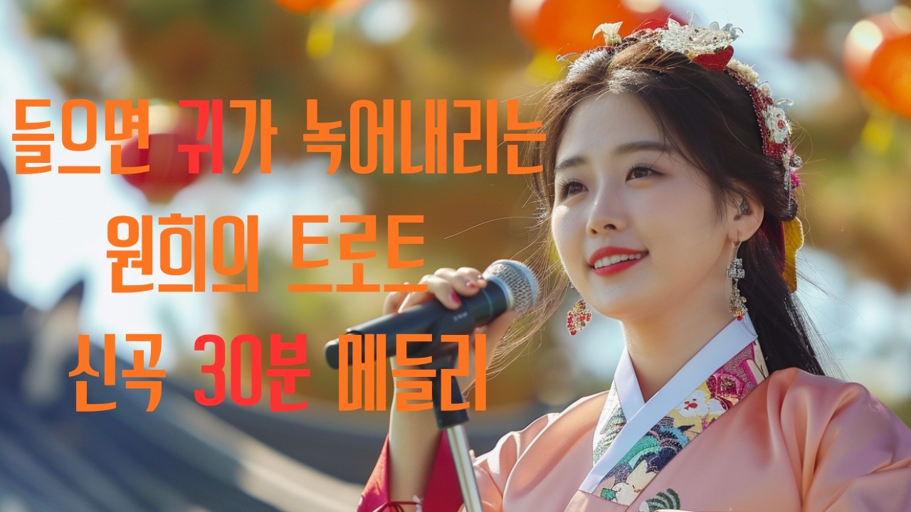 귀가 녹는 그녀의 트로트 신곡 30분 메들리