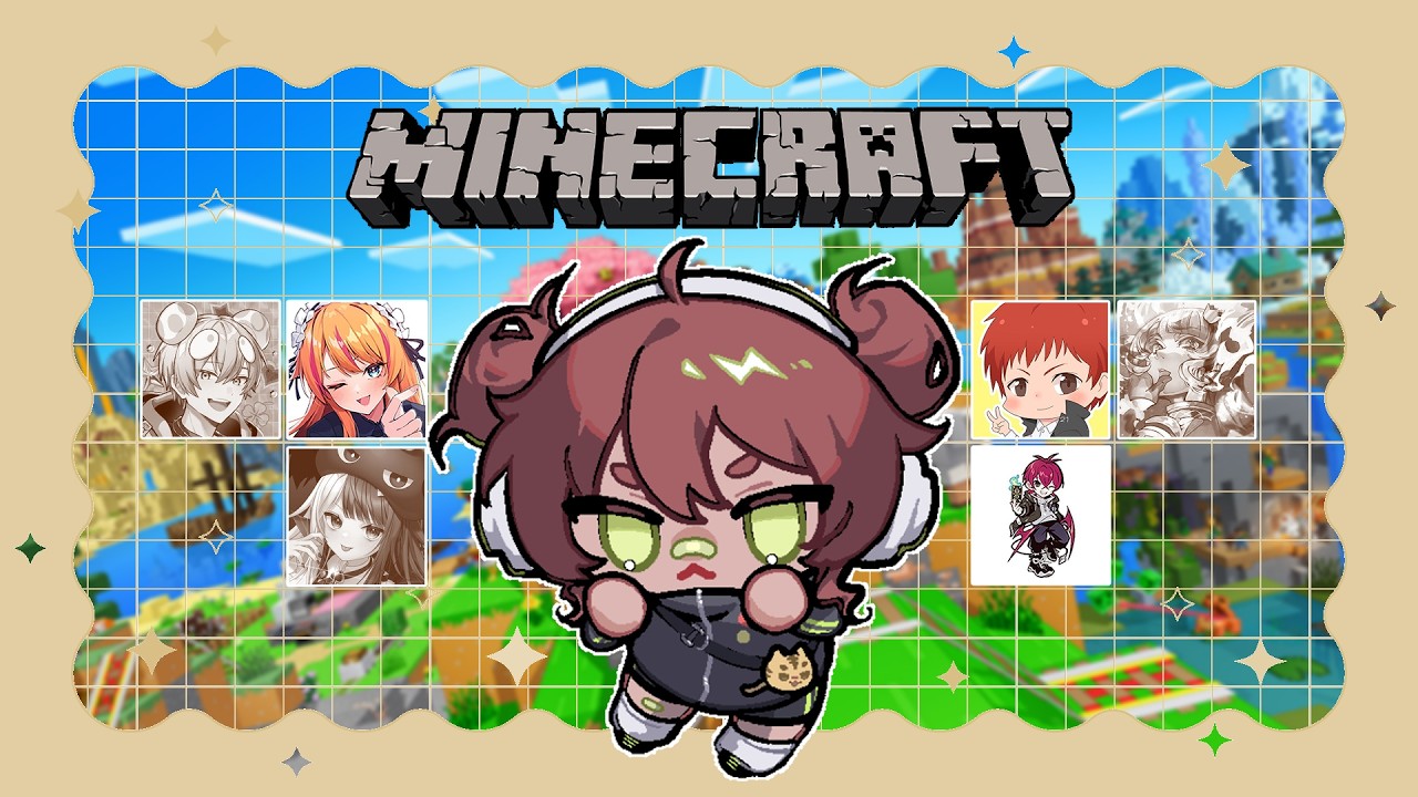 【 #ふんず 生活鯖 】エリトラってやつ探しに行きますか【 日向まる / 個人勢 / マイクラ 】