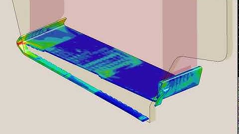 Profile cutting simulation in ls-dyna