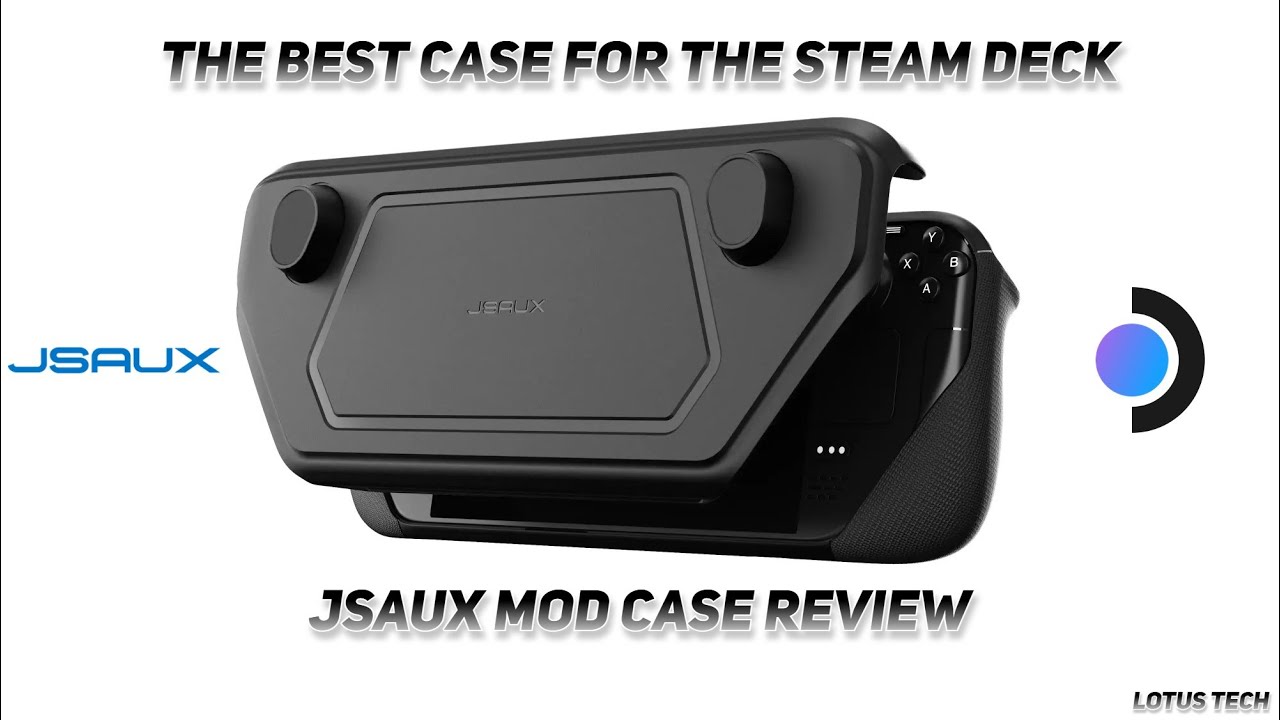 Protect your Deck!  JSAUX Protective Standing Case for Steam Deck Review 