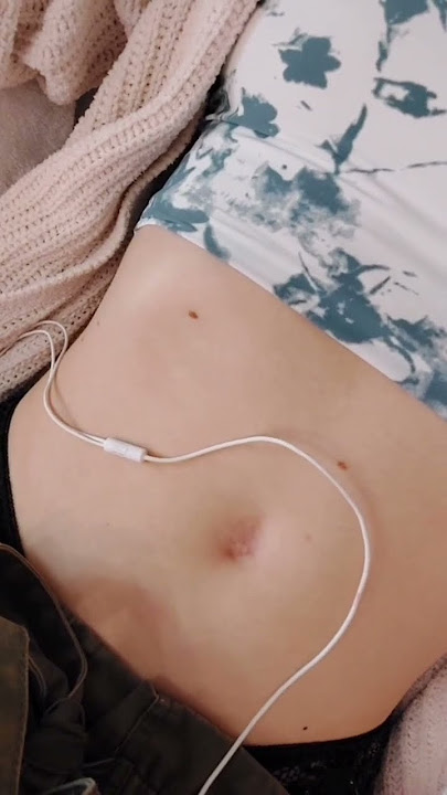 Watch my tummy bubble and rumble after drinking soda! #ASMR #StomachRumbling #RelaxingSounds