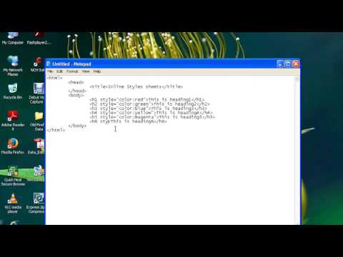 Inline CSS Styles || Inline Styles example in HTML