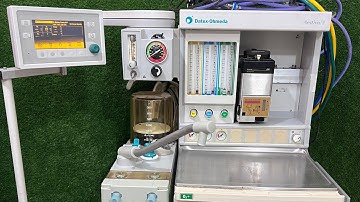 Anesthesia Datex Ohmeda Aestiva 5 repairing and calibration 
