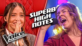 INSANELY High Notes on The Voice!