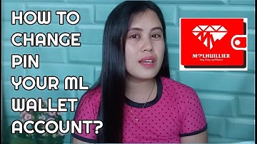 HOW TO CHANGE PIN / ML WALLET ACCOUNT / Maria Nilda Mativo