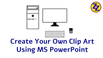 Create your own clip art using MS PowerPoint