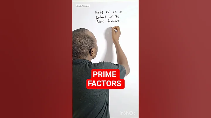 How to write a number as a product of its prime factors