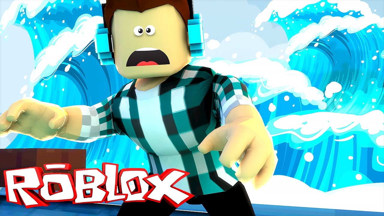 Roblox Fuja Do Tsunami Roblox Escape The Flooding City Youtube - roblox desafio do tsunami youtube
