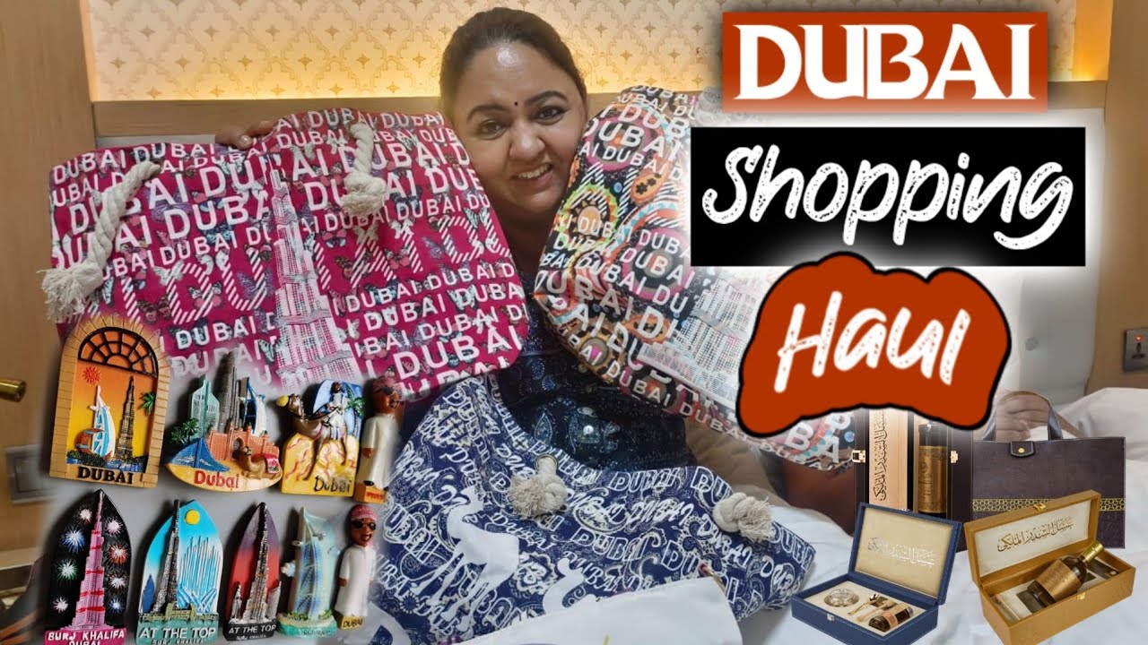 Dubai Shopping Haul | Roopa Prabhakar kannada travel  vlogs | Best gifts for friends |