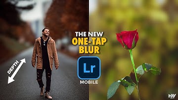 The New LENS BLUR TOOL EXPLAINED | Lightroom Mobile | Android | iPhone