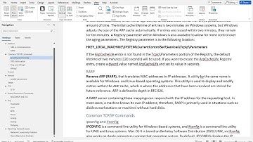 CIS-40A Unit 6 Lecture - Monday Session: TCP/IP Utilities