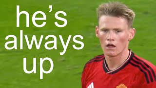McTominay just wants to play striker...