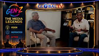 Sri AJ James with Dr Oommen Mammen a Casual Conversation