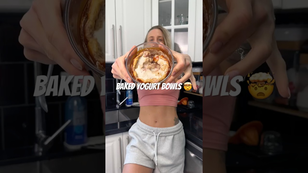 Baked Yogurt Bowls 🤯 