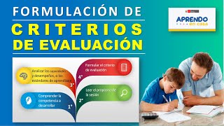 CRITERIOS DE EVALUACIÓN