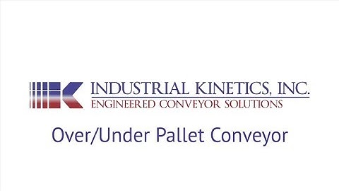 Over/Under Pallet Conveyor Ride Along