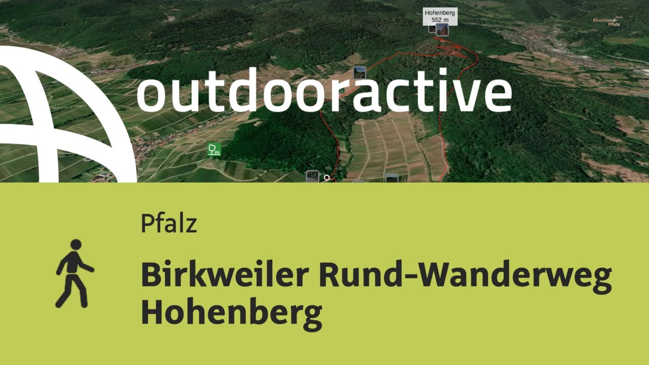 Wanderung in der Pfalz: Birkweiler Rund-Wanderweg Hohenberg