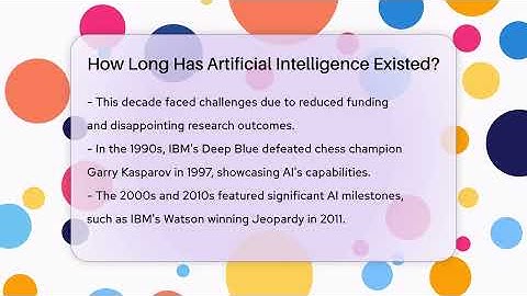 How Long Has Artificial Intelligence Existed? - The SciFi Reel