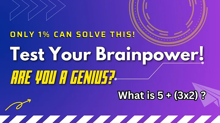 Only 1% Can Pass This IQ Test! Can You? | Ultimate IQ Quiz Challenge!