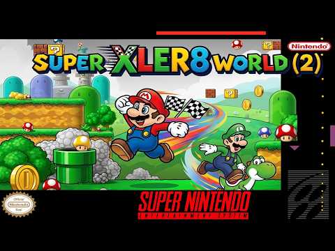 Super X1er8 World (2) | Super Mario World Romhack [SNES] - YouTube