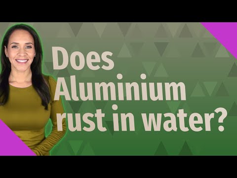 Video: Oțelul aluminizat ruginește?