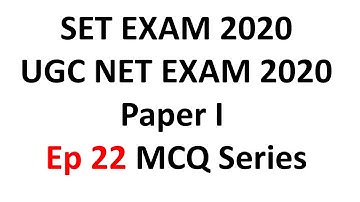 ICT Question and Answers. SET/UGC NTA NET  Exam 2020 Ep 22