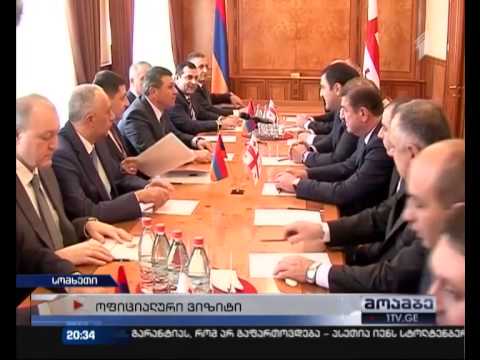 ალექსანდრე ჭიკაიძის ვიზიტი სომხეთში