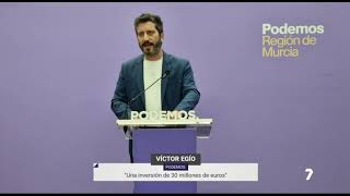 TV - Podemos exige la dimisión del consejero de Salud por el desbordamiento de las listas de espera