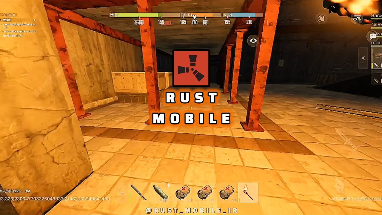 Rust Mobile - Train Station in Low Graphics [Beta 3] - YouTube