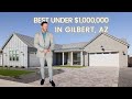 Under 1000000 in gilbert arizona   homes for sale  gilbert az house tour