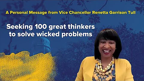Join Us! UC Davis is Hiring 100 Great Thinkers