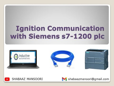 |SIEMENS| |S7 1200| |PLC| |communication| with |Ignition| |SCADA| |software|