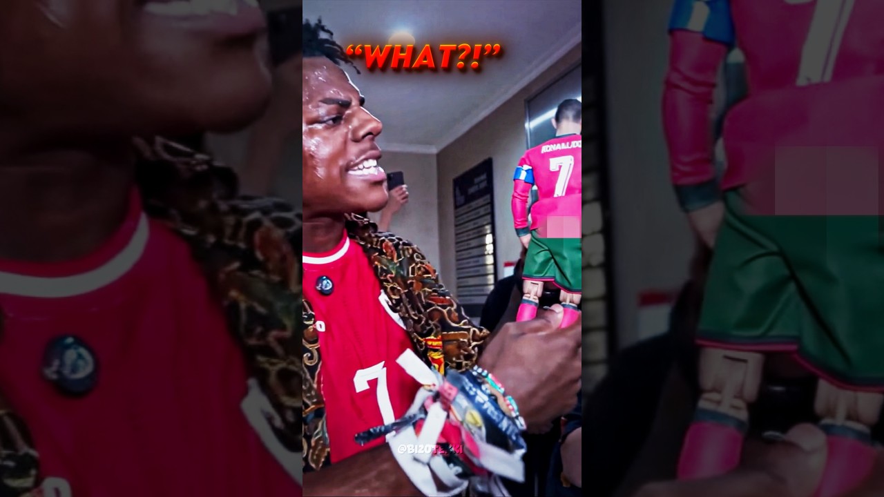 iShowSpeed Get's Forbidden Ronaldo Gift from Fan💀😂