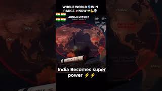 Agni -6 #gk #mcqncert #gkshorts #map #staticgk #viral #facts #upsc #ias #gkfacts #gkquestion #mcq