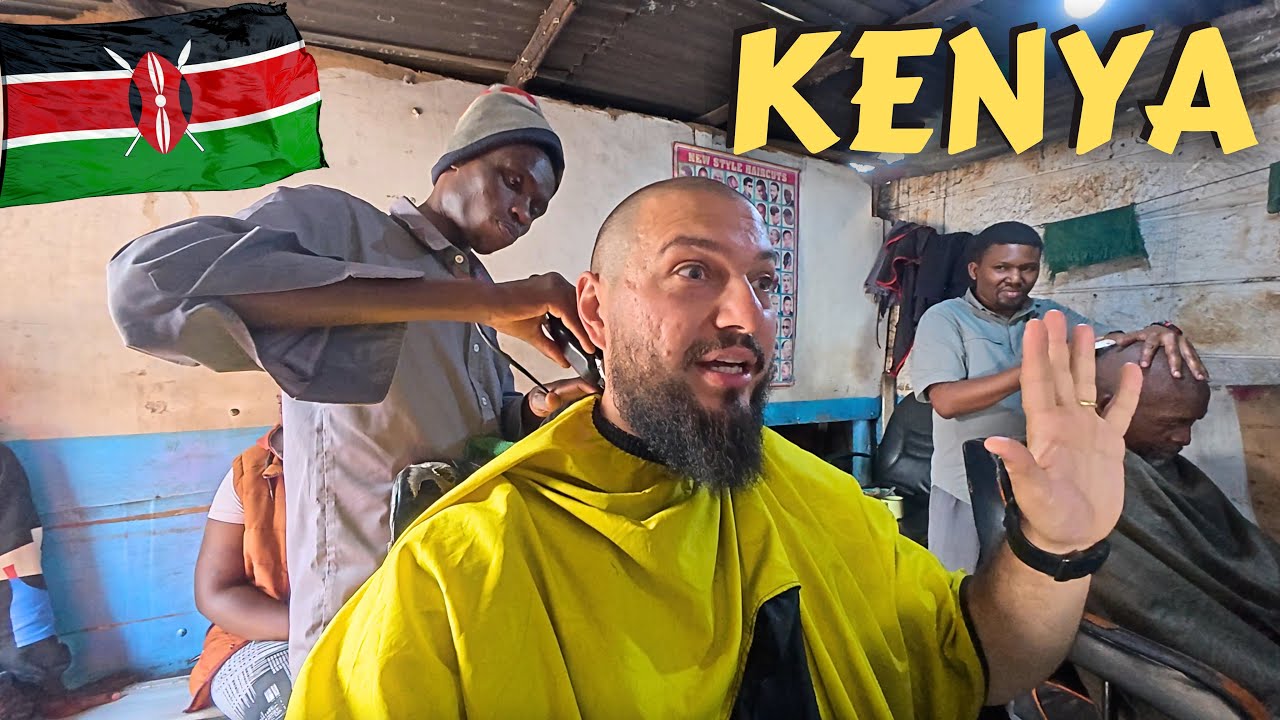 $100 Haircut In Sketchy Neighborhood Of Nairobi, Kenya 🇰🇪