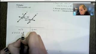 Geom S1   Proofs Involving Parallel Lines Review