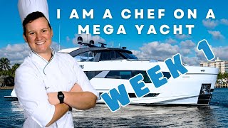 Chef on a Yacht: Culinary Adventures on the High Seas (Week 1)