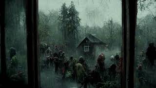 We made it to the safe house in time for a Zombie storm | heavy rain & thunder | zombie ambience screenshot 5
