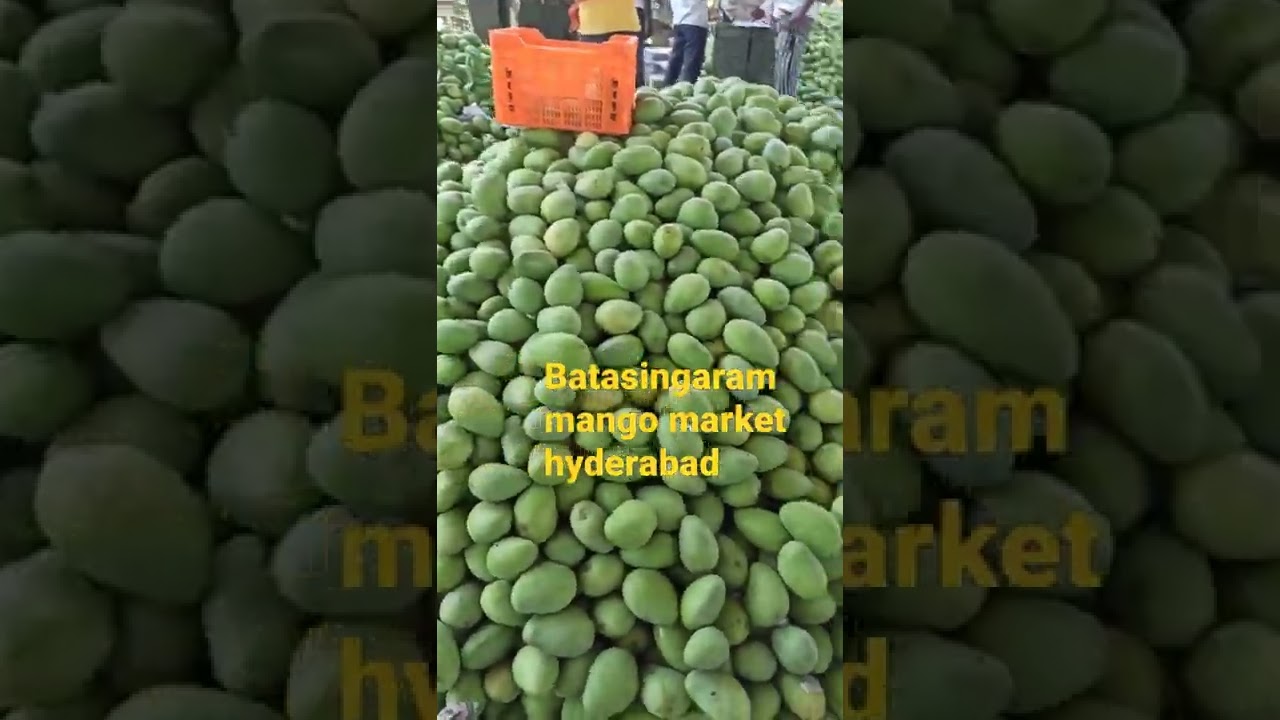 Hyderabad fruit market batasingaram fruit market. YouTube