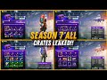 SEASON 7 ALL CRATES LEAKED! BEST EPIC SKINS? S7 COD MOBILE LEAKS!!