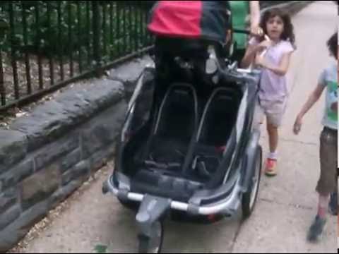 chariot double stroller