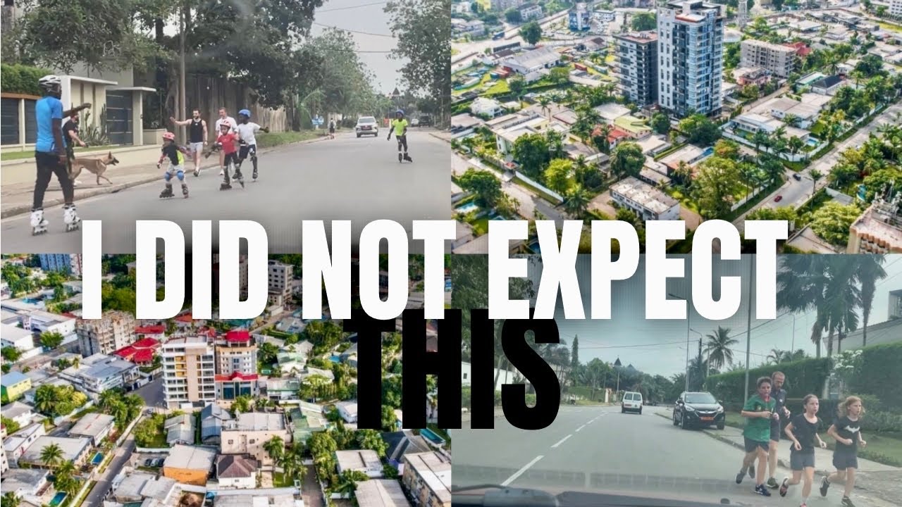 Drive through the most expensive neighborhood in Cameroon. Where the super rich live