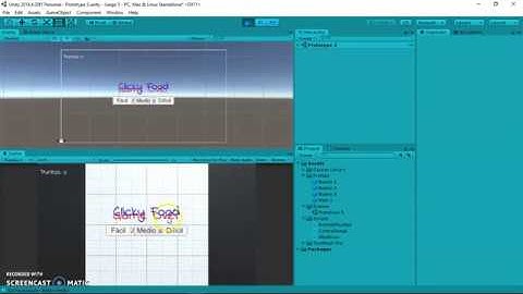 Curso de Unity - Iniciar el Juego al pulsar botones de dificultad