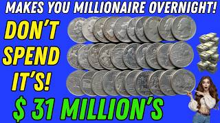 30 Most Valuable Quarter Dollar Found In Pocket Change Worth Big Money! Don't Spend These Quarter's!