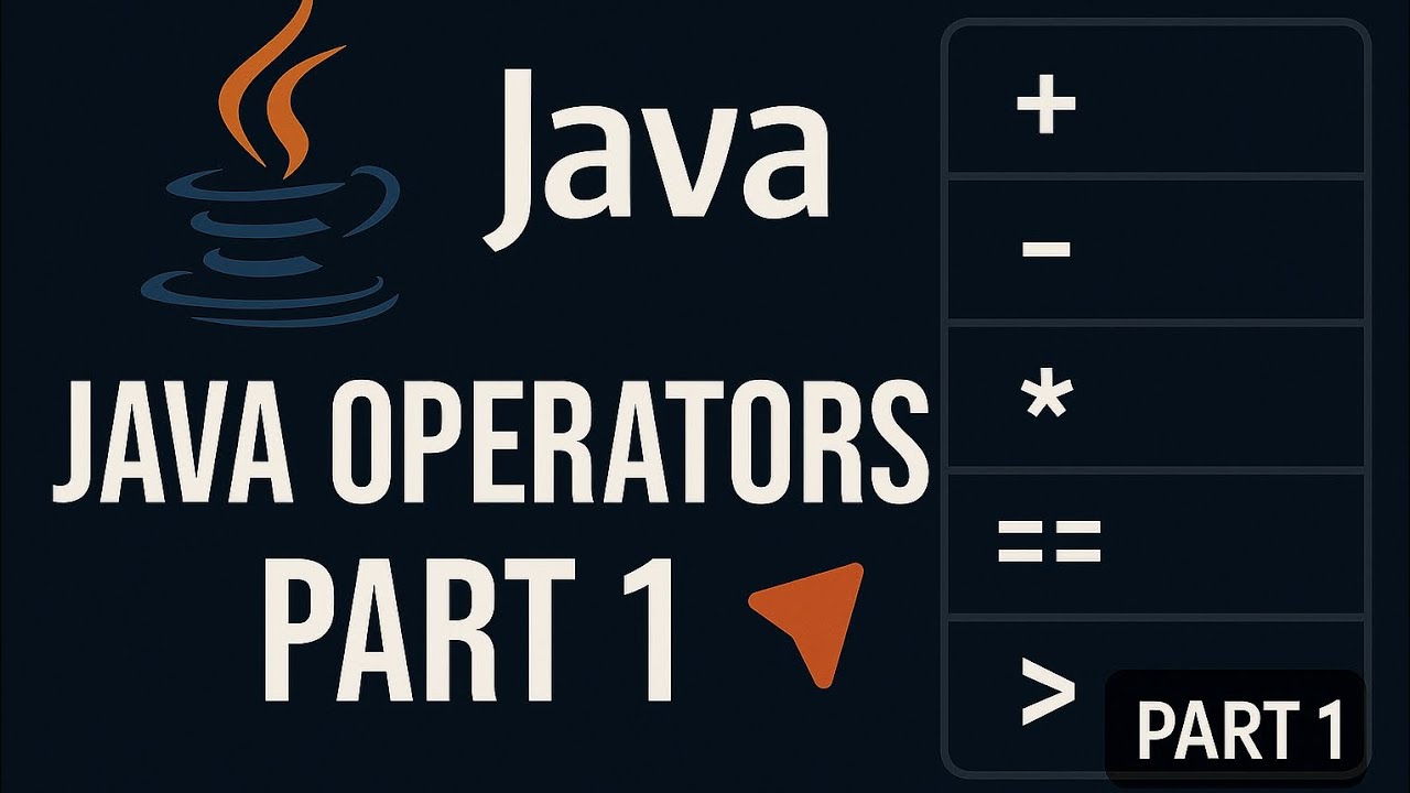 "Java Operators Part 1 - Basic Operators Explained" - YouTube
