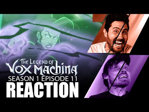 The Legend of Vox Machina 1x11 REACTION! "Whispers at the Ziggurat"