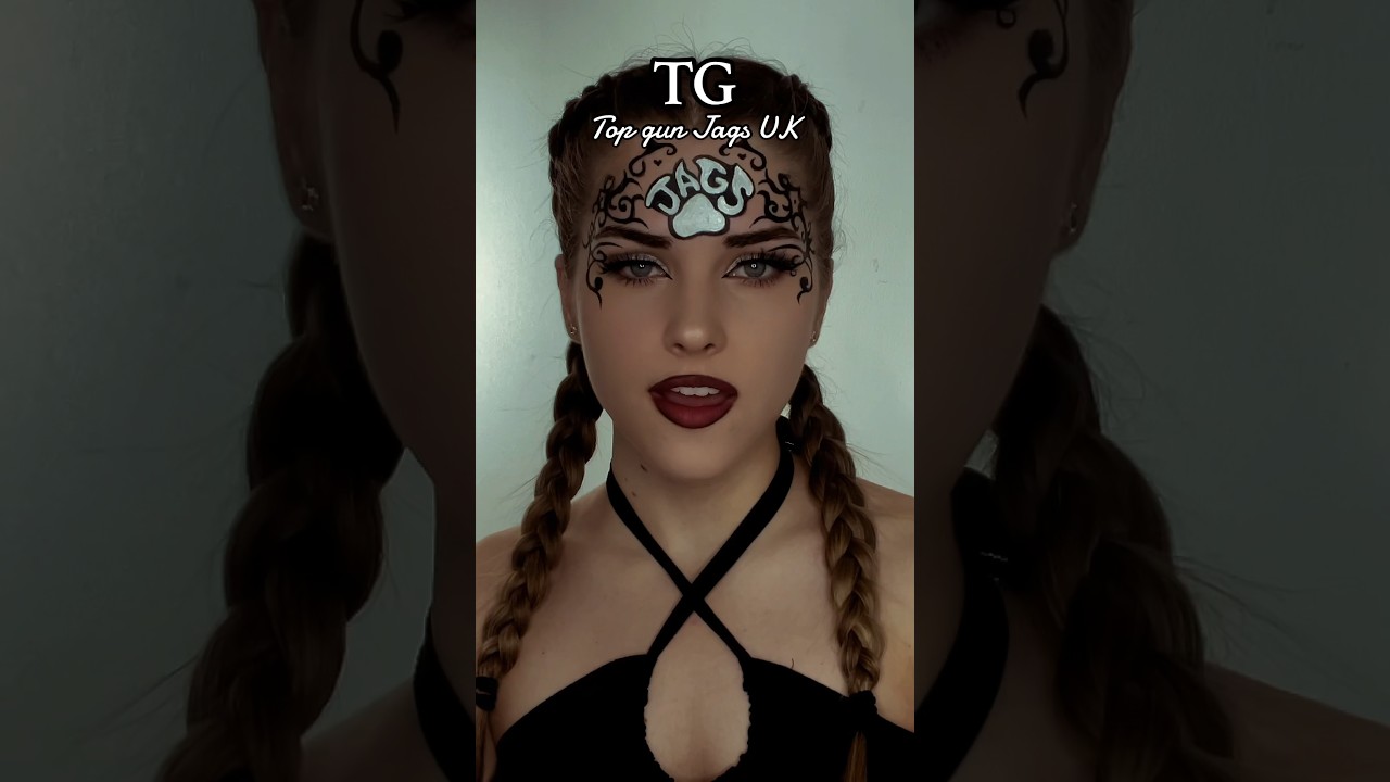 UK cheer teams as makeup looks!! 