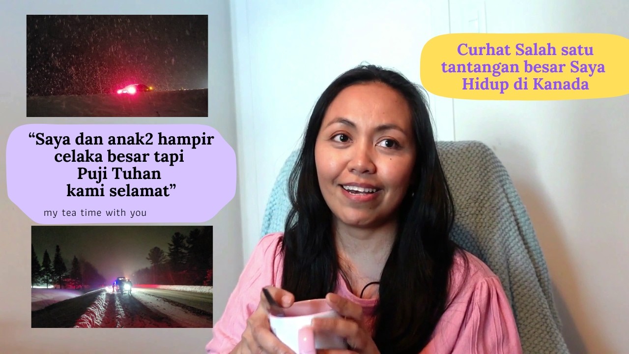 Testimoni Kebaikan Tuhan; SAYA DAN ANAK2 SELAMAT DARI BAHAYA KECELAKAAN MOBIL DI WINTER KANADA